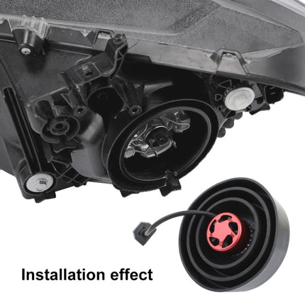 1 Pair C-1 Universal Headlight Soft Silicone Dust Cover, C-1