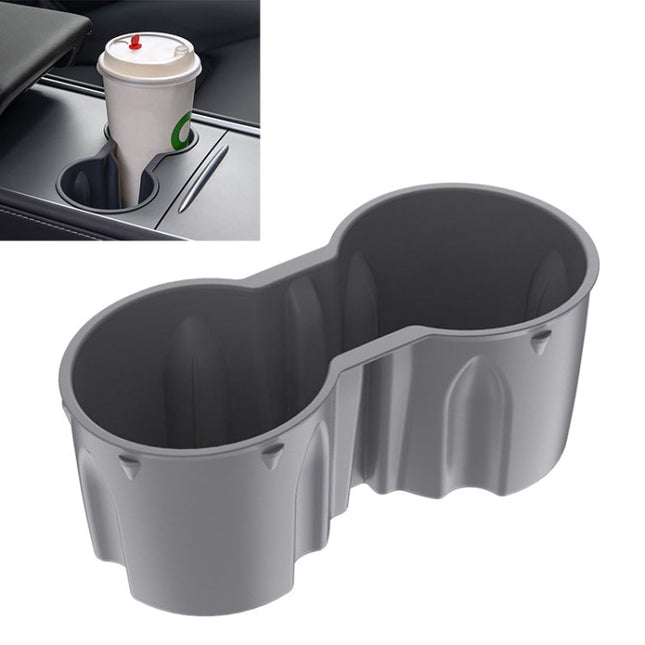 SHUNWEI SD-1054 Car Water Cup Holder for Tesla Model 3 / Y 2021-2022, SD-1054 (Grey), SD-1054 (Black)