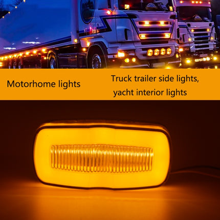 2 PCS MK-190 Truck LED Side Marker Light, MK-190 (Red Light), MK-190 (White Light), MK-190 (Yellow Light)