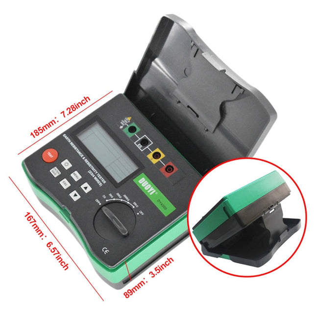 DUOYI DY4300 Higher Accuracy Digital Ground Resistance Tester, DY4300