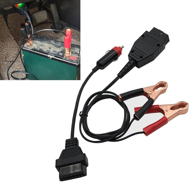 Car Computer ECU Memory Saver Rechargeable Battery Replacement Tool Kit Accessories, CYS-100