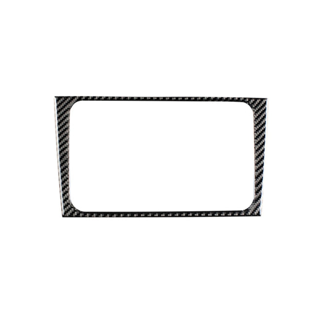 Carbon Fiber Car CD Panel Decorative Sticker for Volkswagen Golf 6 2008-2012, CD Panel