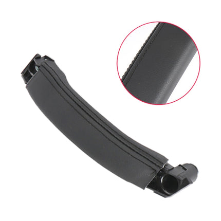 For Land Rover Discovery 2015-2019 Car Leather Texture Inside Door Right Handle LR076163, Left Driving, Leather Texture Right Handle