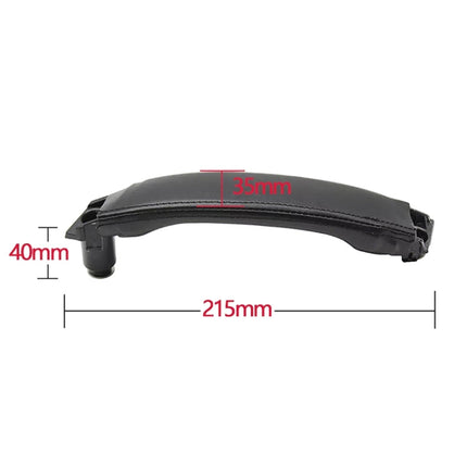 For Land Rover Discovery 2015-2019 Car Leather Texture Inside Door Right Handle LR076163, Left Driving, Leather Texture Right Handle