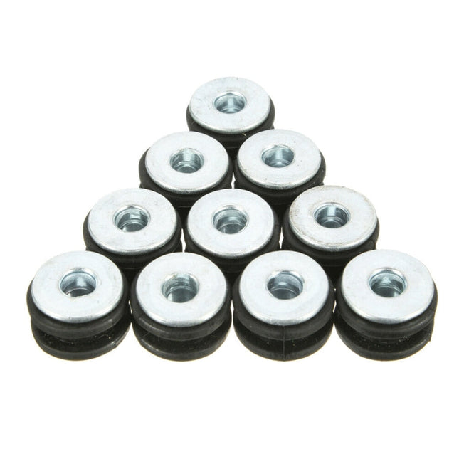 10 in 1 For Kawasaki Motorcycle Rubber Grommets Bolt Assortment Kit, Rubber Grommets Bolt