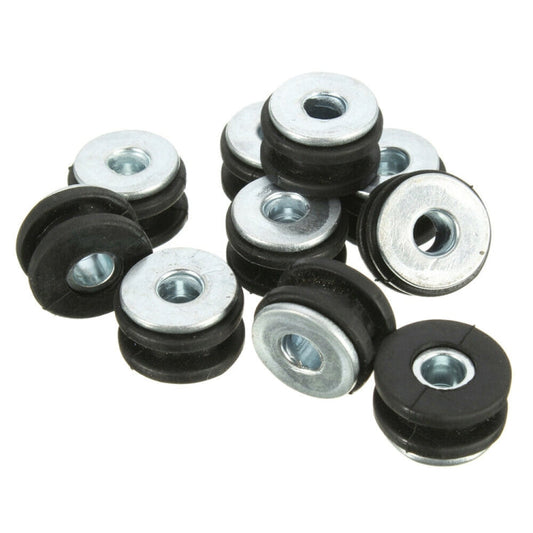 10 in 1 For Kawasaki Motorcycle Rubber Grommets Bolt Assortment Kit, Rubber Grommets Bolt