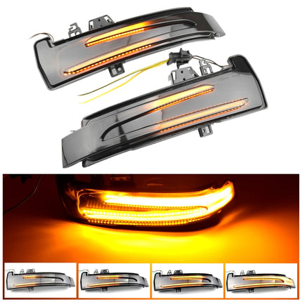 1 Pair For Mercedes-Benz A Class W176 2013-2017 Car Dynamic LED Turn Signal Light Rearview Mirror Flasher Water Blinker