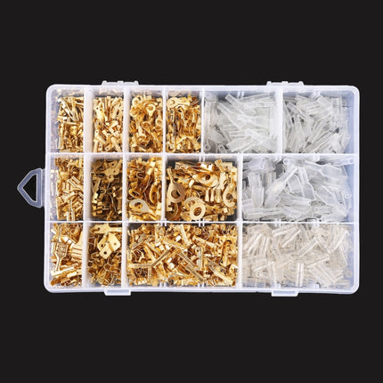 1000 in 1 Cable Spade Plug Connector DIY Terminal Connectors, 1000 in 1