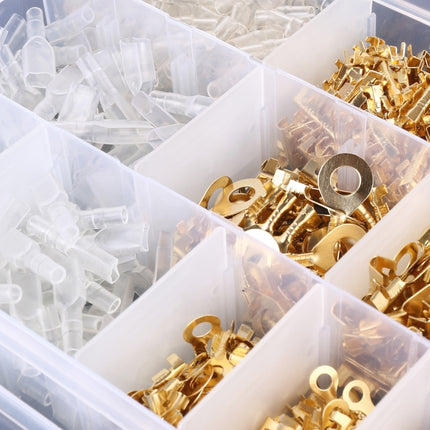 1000 in 1 Cable Spade Plug Connector DIY Terminal Connectors, 1000 in 1