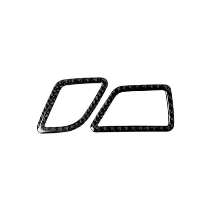 Carbon Fiber Car Instrument Air Outlet Decorative Sticker for BMW 5 Series F10 2011-2017,Sutible for Left Driving, Instrument Air Outlet