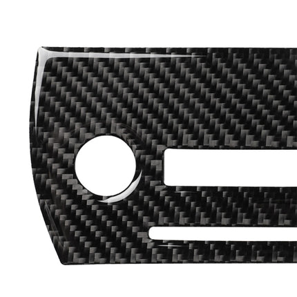 Car Carbon Fiber CD Panel Decorative Sticker for Lexus NX200 / 200t / 300h 2014-2021, Left and Right Drive Universal, CD Panel