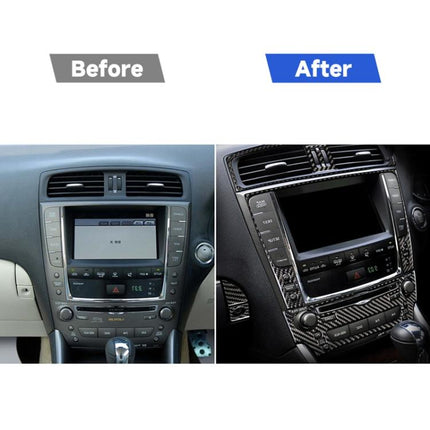 Car Carbon Fiber Glove Box Switch Decorative Sticker for Lexus IS250 300 350C 2006-2012, Right Drive, Glove Box, Right Drive