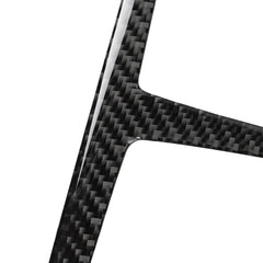 Car Carbon Fiber Gear Shift Position + Side Panel Decorative Sticker for Audi A6 2005-2011, Left Drive, High Configuration