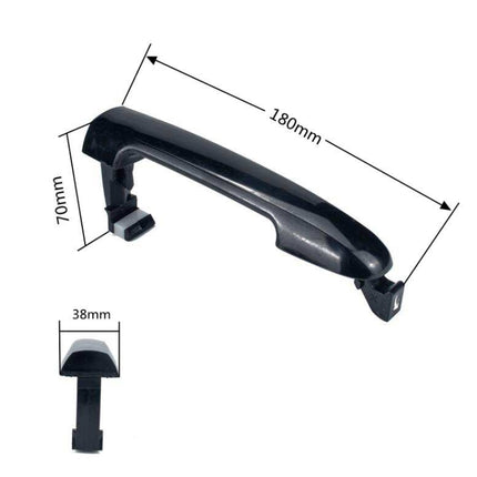2 PCS Auto Outside Door Handles 826513K000 for Hyundai, For Hyundai(2 PCS)