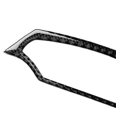 Car Carbon Fiber Dashboard Frame Decorative Sticker for Audi A4 2009-2010 / A4L 2009-2012, Left Drive