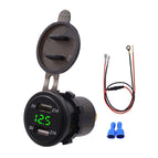4.2A Voltmeter + 60cm Cable(Green Light) / Green Light