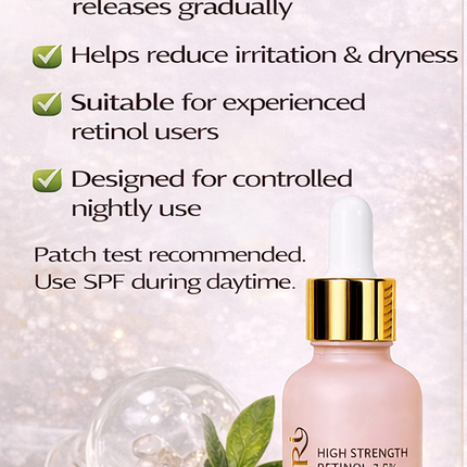 Ammuri Retinol 3.5% High Strength Serum | Anti-Ageing Face Serum