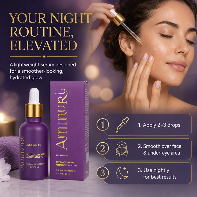 Ammuri Age Reverse Peptide Serum | Argireline + Matrixyl 3000 | 30ml