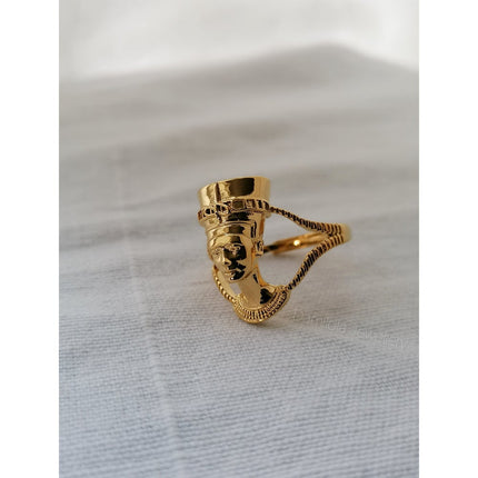 'Queen Nefertiti' - Ring - Silver/Gold