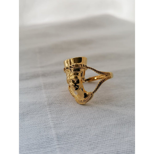 'Queen Nefertiti' - Ring - Silver/Gold