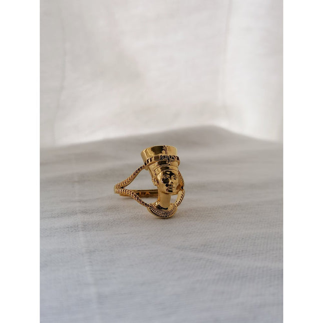 'Queen Nefertiti' - Ring - Silver/Gold