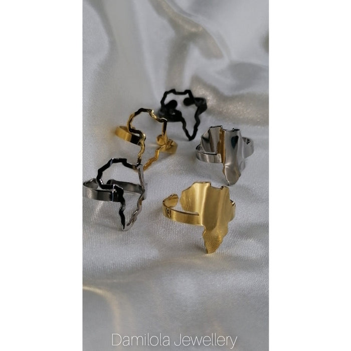 'Kemi' - Africa Ring gold/silver adjustable