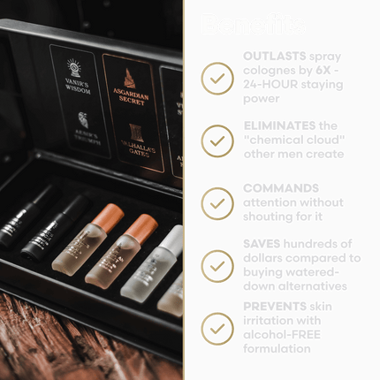 Cologne Oil Sample Kit
