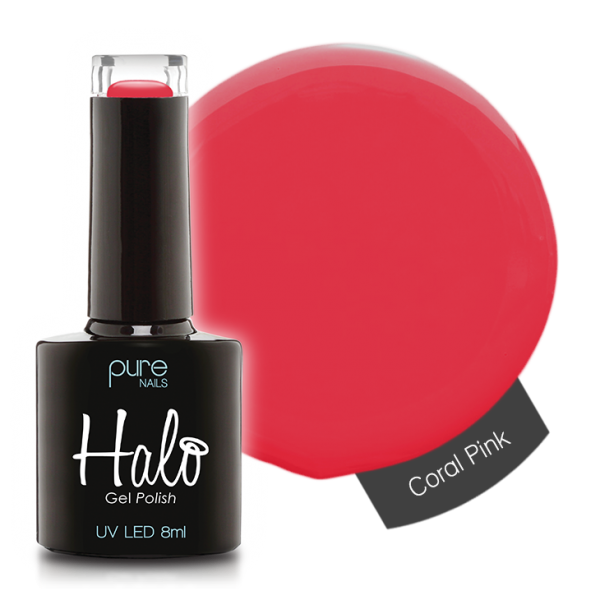 Gel Nail Polish Coral Pink 8ml
