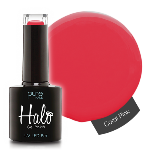 Gel Nail Polish Coral Pink 8ml