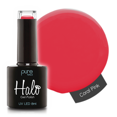 Gel Nail Polish Coral Pink 8ml