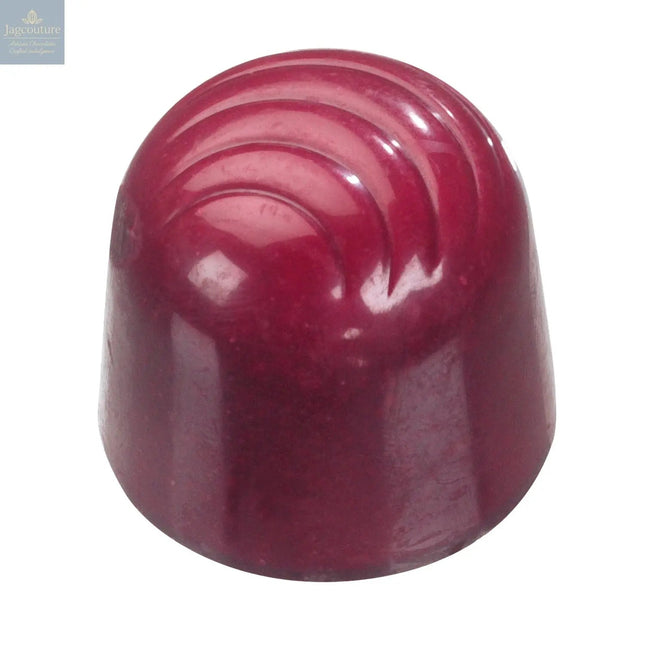 Cranberry Bombe - real cranberries with a spiced chocolate ganache inside a red chocolate dome 21g