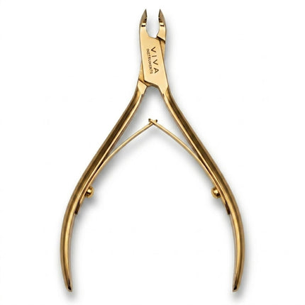 Cuticle Nipper Gold - 3mm Double Spring