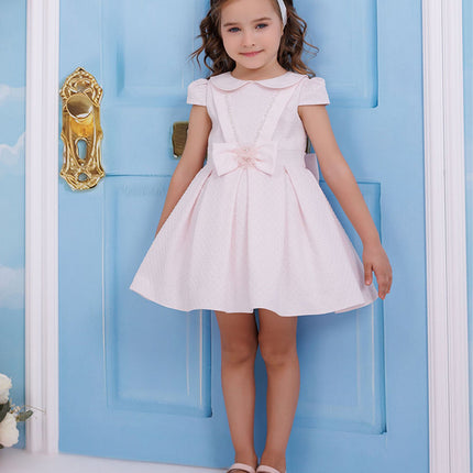 DRESS & Fleur Baby Girls Dress with Headband in Pink