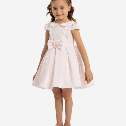 DRESS & Fleur Baby Girls Dress with Headband in Pink