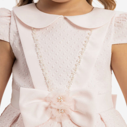DRESS & Fleur Baby Girls Dress with Headband in Pink