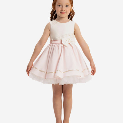 DRESS & Fleur Baby Girls Dress with Headband in Pink