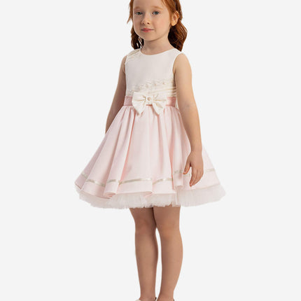 DRESS & Fleur Baby Girls Dress with Headband in Pink