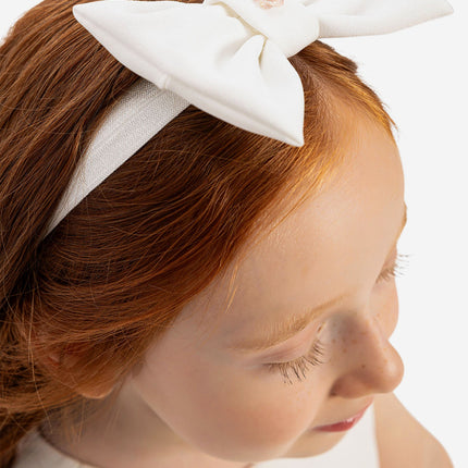 DRESS & Fleur Baby Girls Dress with Headband in Pink