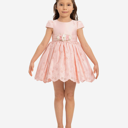 DRESS & Fleur Baby Girls Dress with Headband in Pink