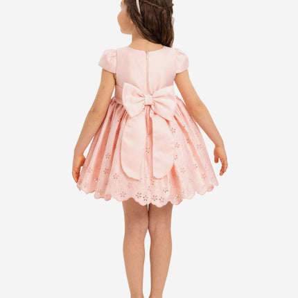DRESS & Fleur Baby Girls Dress with Headband in Pink