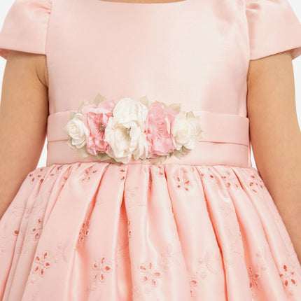DRESS & Fleur Baby Girls Dress with Headband in Pink