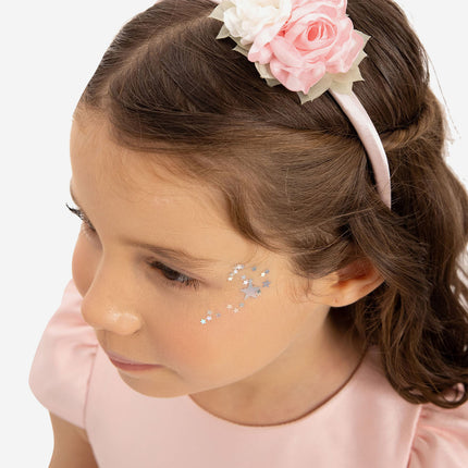 DRESS & Fleur Baby Girls Dress with Headband in Pink
