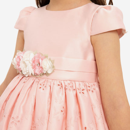 DRESS & Fleur Baby Girls Dress with Headband in Pink