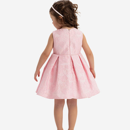 DRESS & Fleur Baby Girls Flower Dress in Pink