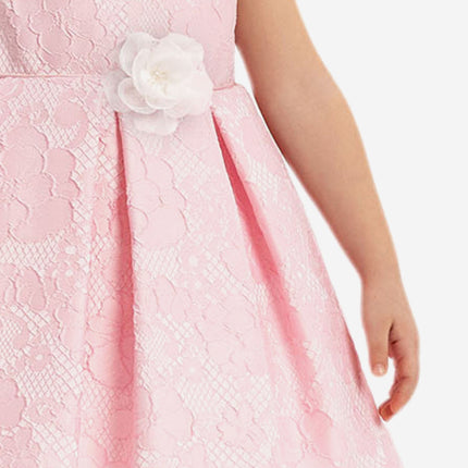DRESS & Fleur Baby Girls Flower Dress in Pink
