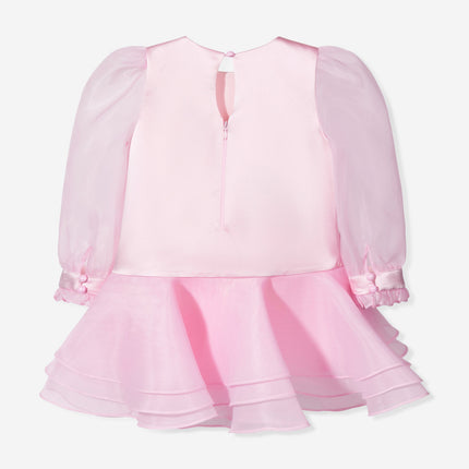 DRESS & Fleur Girls Flower Occasion Dress in Pink