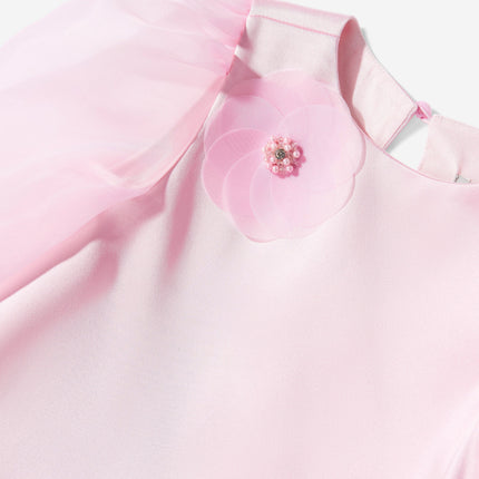 DRESS & Fleur Girls Flower Occasion Dress in Pink