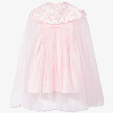DRESS & Fleur Girls Occasion and Cape Set in Pink