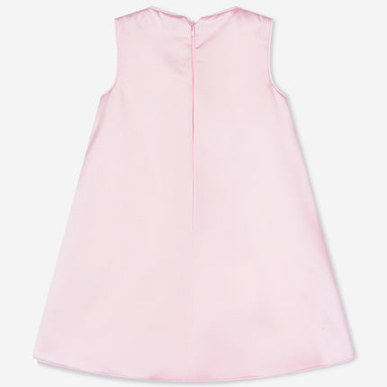 DRESS & Fleur Girls Flower Occasion Dress with Headband in Pink