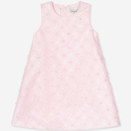 DRESS & Fleur Girls Occasion Dress and Cape Set in Pink